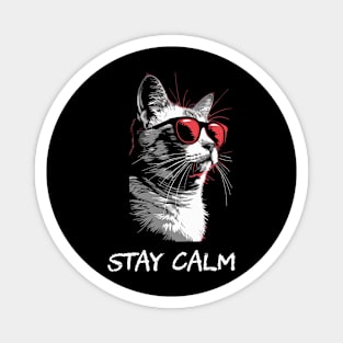 stay calm Magnet